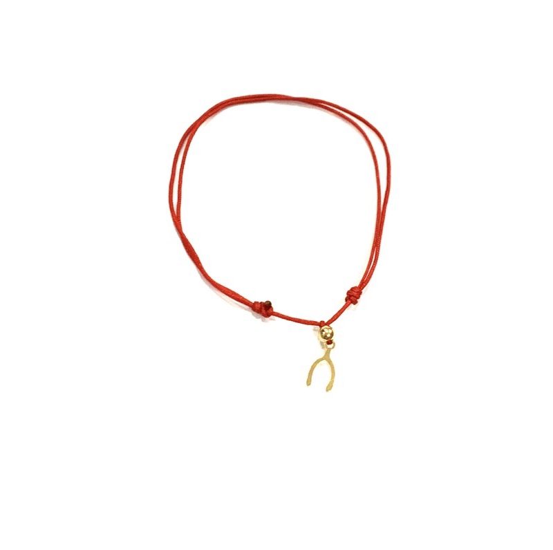 Pulsera Herradura Rojo 1